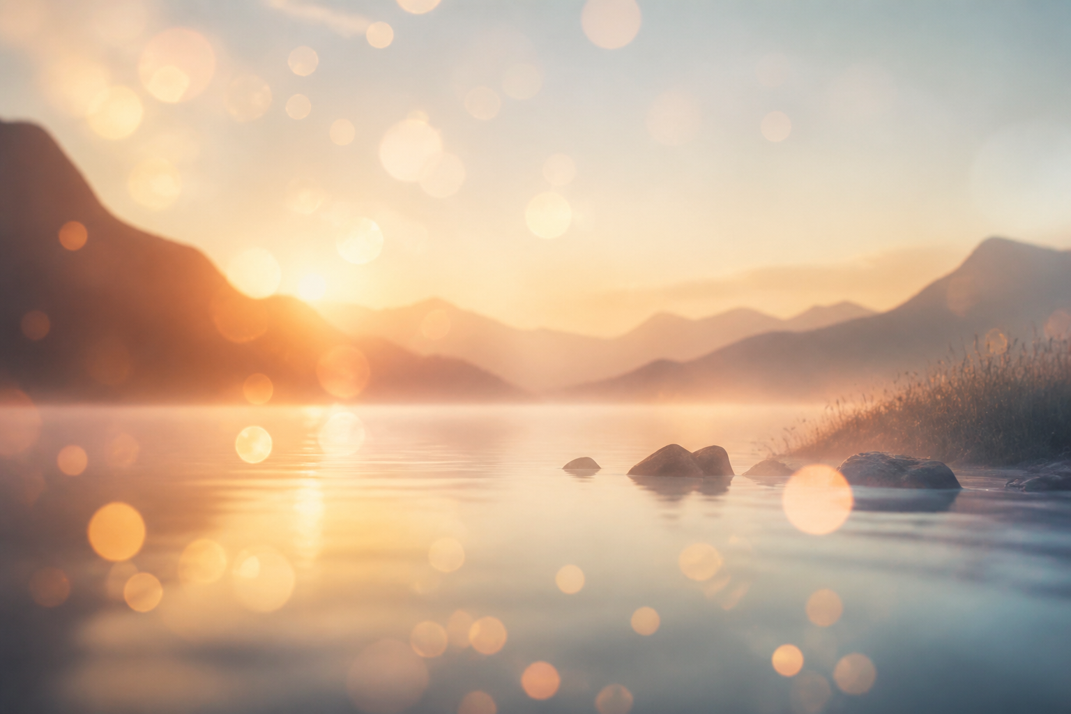 Luce soft e atmosfera immersiva collegata al concetto di feedback visivo