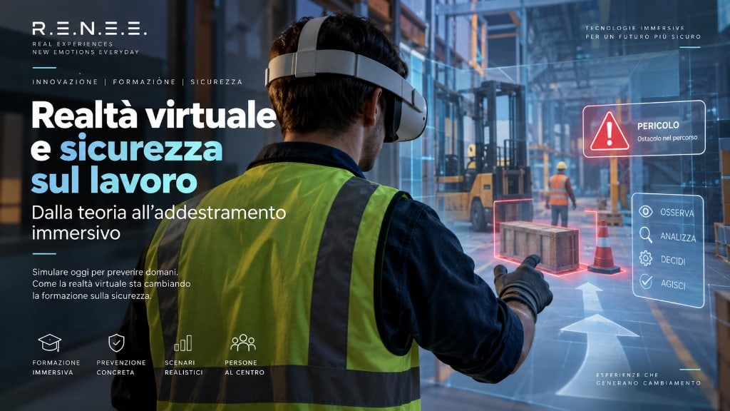 Realtà virtuale e sicurezza sul lavoro: dalla teoria all’addestramento immersivo